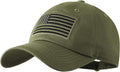 IIN American Flag Baseball Cap for Men Women Low Profile USA Army Tactical Operator Military Plain Dad Hat
