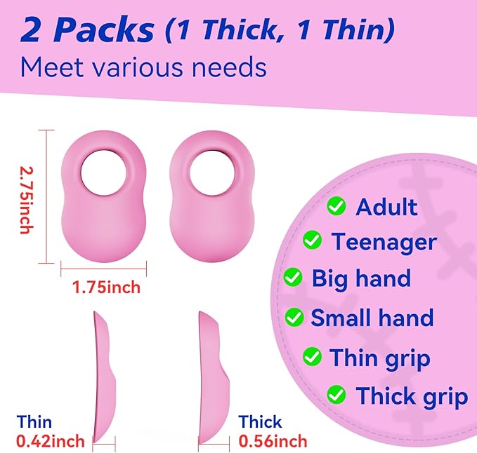 2 Pack Batter's Baseball Thumb Guard for Pro Batters, Hitter Training Aid, Thumb Guard Baseball & Softball Baseball Batting Grip Baseball Accessories Baseball Training Equipment Reduce Bat Sting-Black