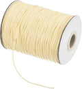 MECCANIXITY Waxed Cord 1mm Waxed Polyester Cord 175 Yard Wax String by MECCANIXITY