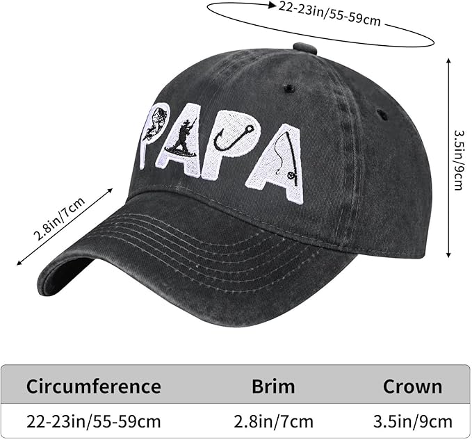 Embroidered Baseball Cap for Women Men Vintage Adjustable Washed Distressed Denim Baseball Hat