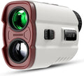 Golf Rangefinder with Slope, 1200 Yards Range Finder with High-Precision Flag Pole Locking Vibration, 7X Magnification, Rechargeable Battery
