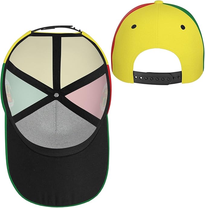 National Flags Baseball Cap for Men Women, Fashion Adjustable Sun Protection Visor Caps Trucker Hat Patriotic Caps