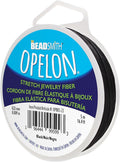 The Beadsmith Opelon Stretch Cord – Elastic Beading Fiber, 0.23 mm Diameter by TheBeadsmith