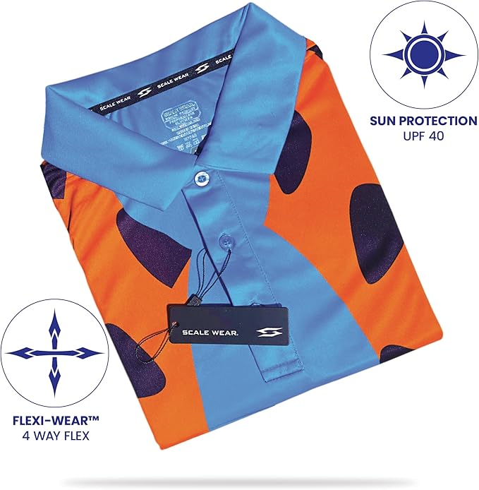 Funny Parody Golf Polo Shirt – Fun Movie Performance Quick Dry UPF Sun Protection Moisture Wicking Casual Wear Shocker Golf