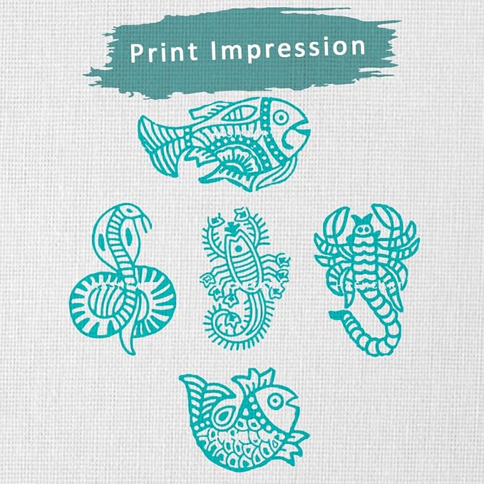 Wooden Stamp Block for Printing - Image 3