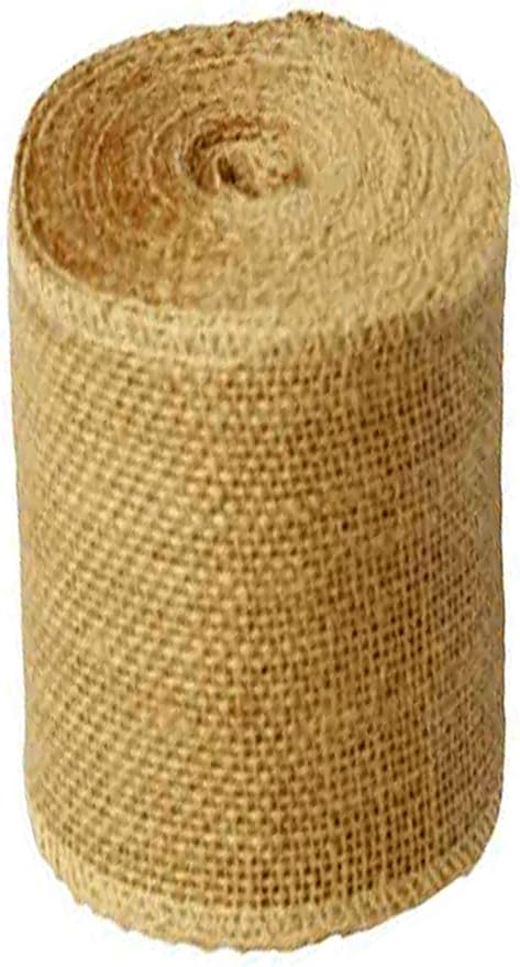 Burlap Ribbon 4" x 15 Yards Natural Jute 4 Inch 5yards 3 Rolls - Image 6
