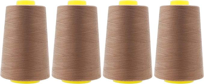 Mandala Crafts 4 Pack of Serger Threads Cones Spools by MandalaCrafts