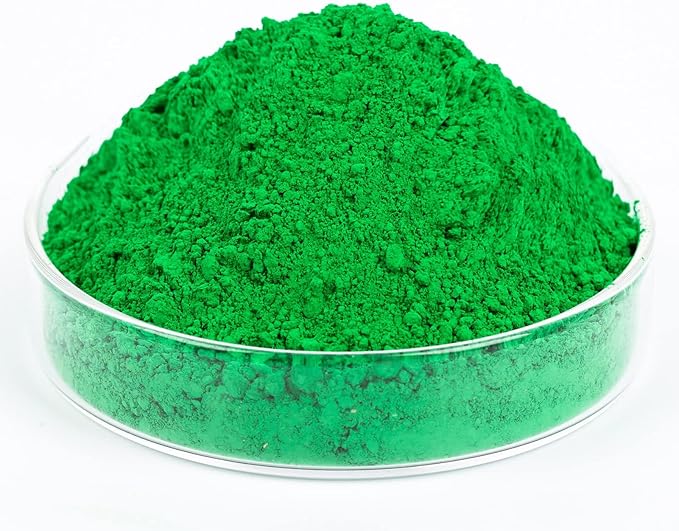 GOODTAKE 5 Pounds Bulk Concrete Pigment, Grass Green Iron Oxide Pigment Powder by GOODTAKE