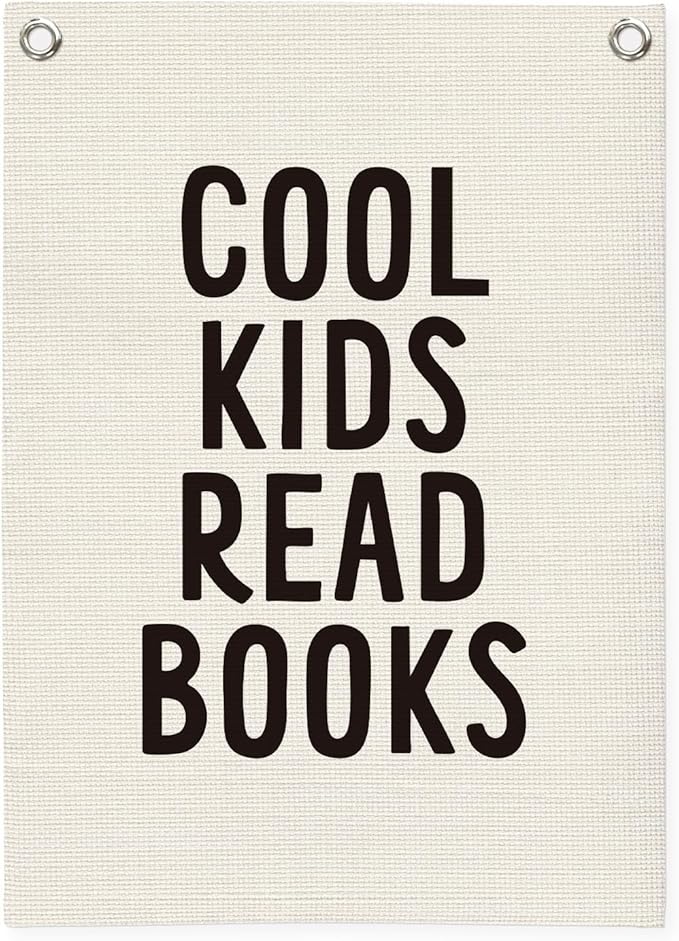 Reading Corner Decor for Classroom, Reading Nook for Kids, Cool Kids Read Books by Unknown