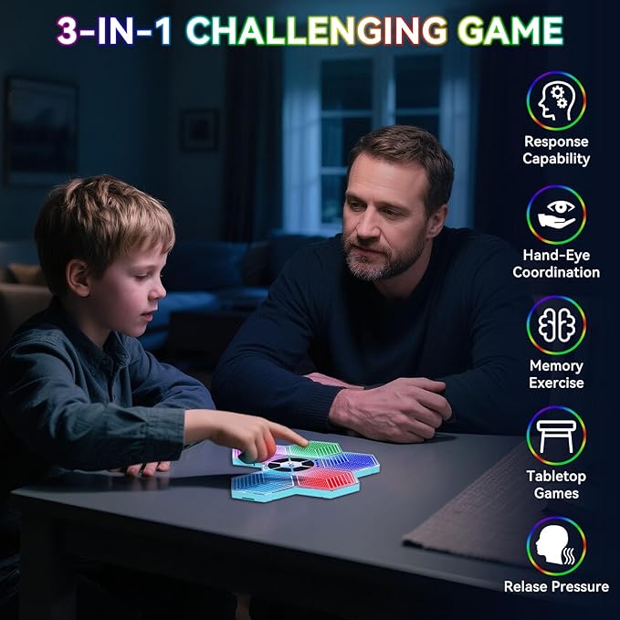 Light Up Memory Game Handheld Electronic Toys - Image 8