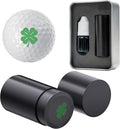 AddAcc Golf Ball Stamp, Self-Inking Marker, Golf Ball Marker, Golf Accessories for Men Golf Stuff Golf Gifts for Men Dad Golfer Golf Gadgets Four Leaf Clover