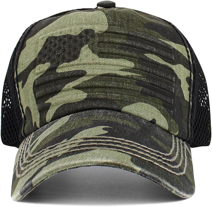 KBETHOS Flag USA America Military Thin Blue Line Thin Red Line Vintage Distressed Baseball Cap Dad Hat Unisex Adjustable…