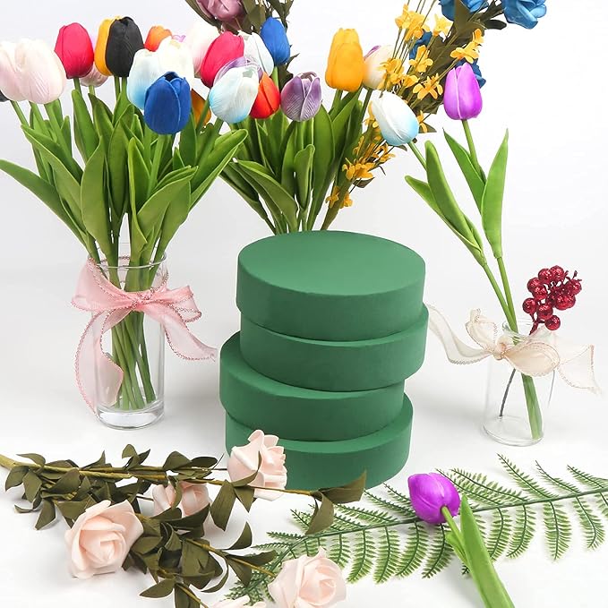 LOMIMOS 6'' Premium Round Floral Foam - Image 7