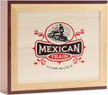 Front Porch Classics | Mexican Train Domino Set in Wooden Collector Box from by UniversityGames