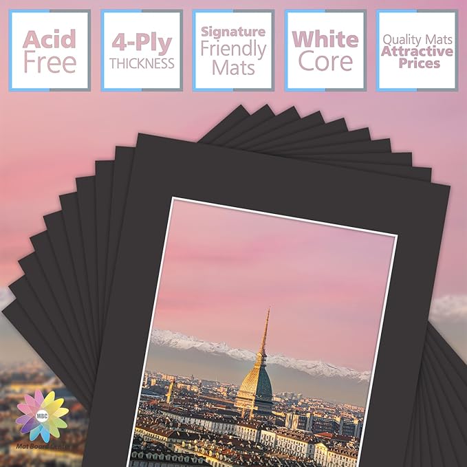 MBC Mat Board Center, 10 Pack 12x16 - Image 2