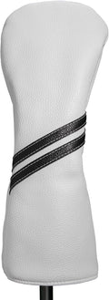 Golf Club Head Covers - 4pcs or 1pc Golf Accessories Club Covers Set for Woods and Driver Fairway Hybrids with Interchangeable Tags