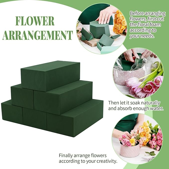 Aktor 48 Pcs Floral Foam Blocks - Image 5
