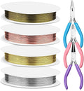 anezus 7 Pcs Jewelry Pliers and Jewelry Beading Wire Tools Set Includes Needle by anezus