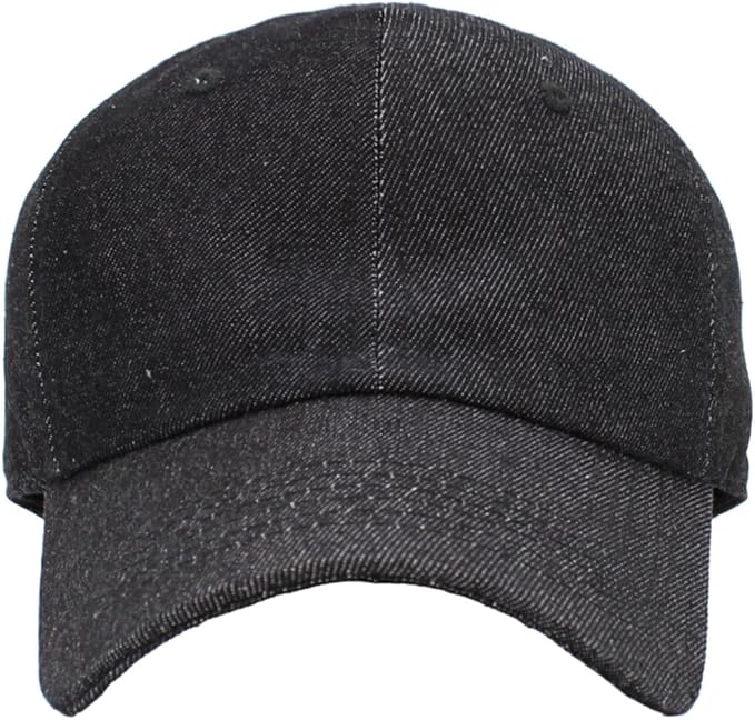 KBETHOS Classic Unisex Cotton Adjustable Low Crown Baseball Cap – Plain Dad Hat
