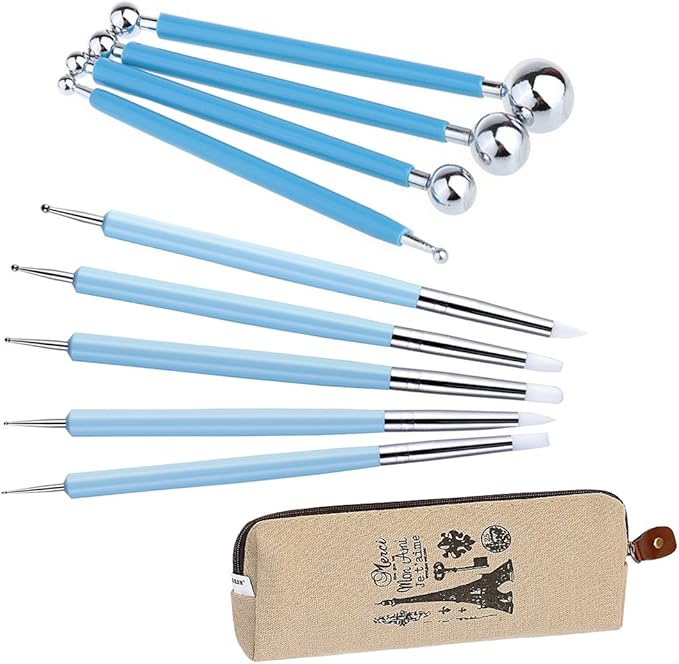 Ecjiuyi 9PCS Sculpting Tools by Ecjiuyi