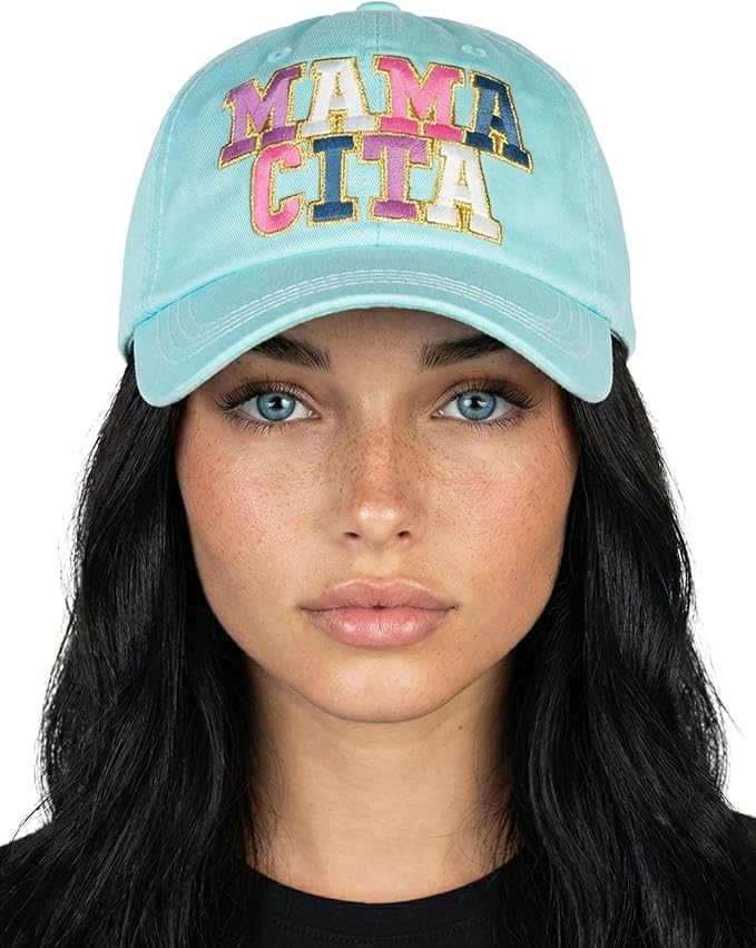 Funky Junque Distressed Vintage Baseball Cap - Embroidered Patch Women's Hat - Holiday, Lifestyle & Patriotic Designs
