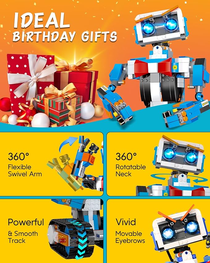 STEM Robot Toys Building Kits, Aukfa Building Toys - Image 3