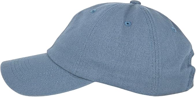 Classic Dad Hat Cotton, Low-Profile Plain Baseball Cap, Adjustable, Breathable and Packable