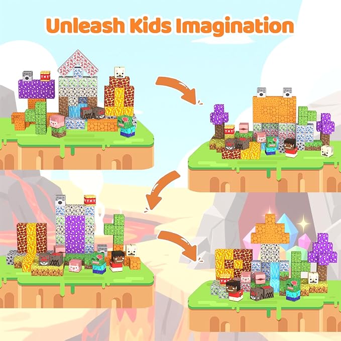 Magnetic Blocks, Stacking Magnets - Image 3
