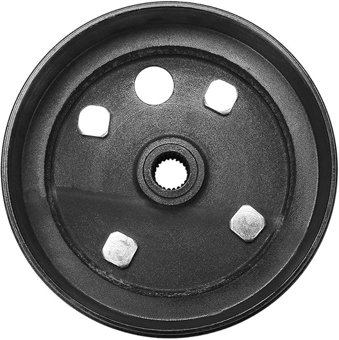 Golf Cart Brake Drum Hub Assembly for EZGO TXT PDS 1982-up Electric & 1982-1993 2-Cycle Gas, Replace OEM# 19186G1P