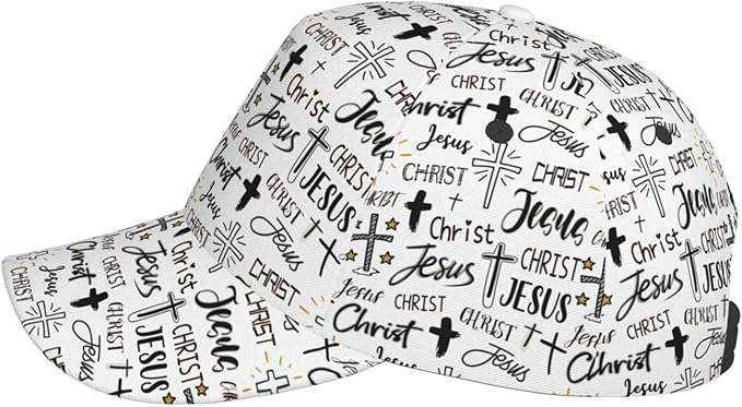 Jesus Baseball Cap Christian Trucker Hat Easter Hats Religion Snapback Cap Adjustable for Women Men