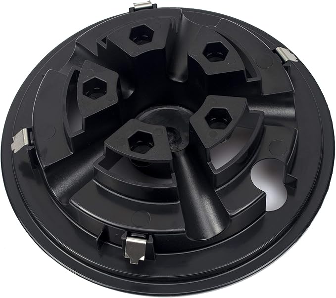 NOKINS Golf Cart SS Wheel Covers Hub Caps for Most Golf Carts 8 inch(Set of 4)
