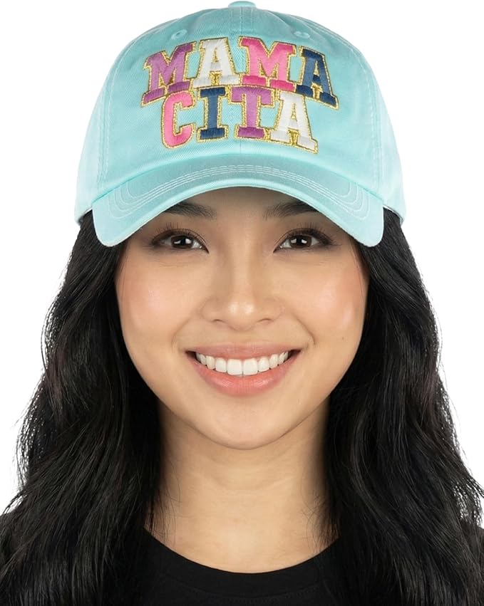 Funky Junque Distressed Vintage Baseball Cap - Embroidered Patch Women's Hat - Holiday, Lifestyle & Patriotic Designs