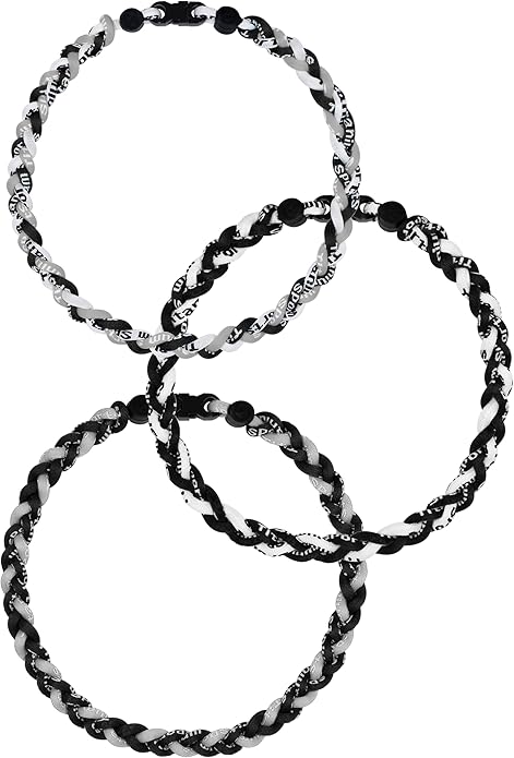 3 pcs Baseball Rope Necklaces, League Team Colors Braided Necklace, Baseball Team Gifts