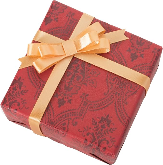 3/8 Inch Gold Ribbon, 50 Yards Craft Polyester Satin Ribbon Perfect - Image 4