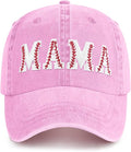 Mama Trucker Hat Mothers Day Birthday Gifts for Mother Mom Mama Embroidered Adjustable Washable Baseball Cap