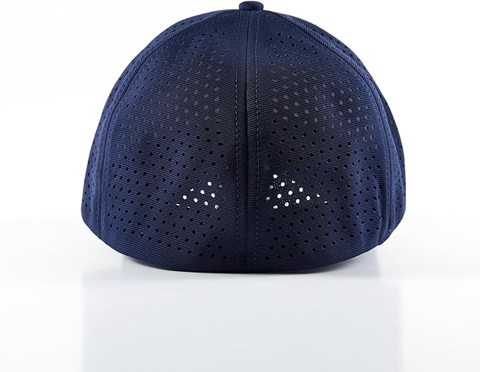 6 Panel Stretch Full Closed Baseball Caps Men's Blank Fitted Cap Curved Brim Elastic Closed Back Hat Q2426