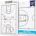 Murray Sporting Goods Dry Erase Coaches Clipboard | Double-Sided Dry Erase White Board