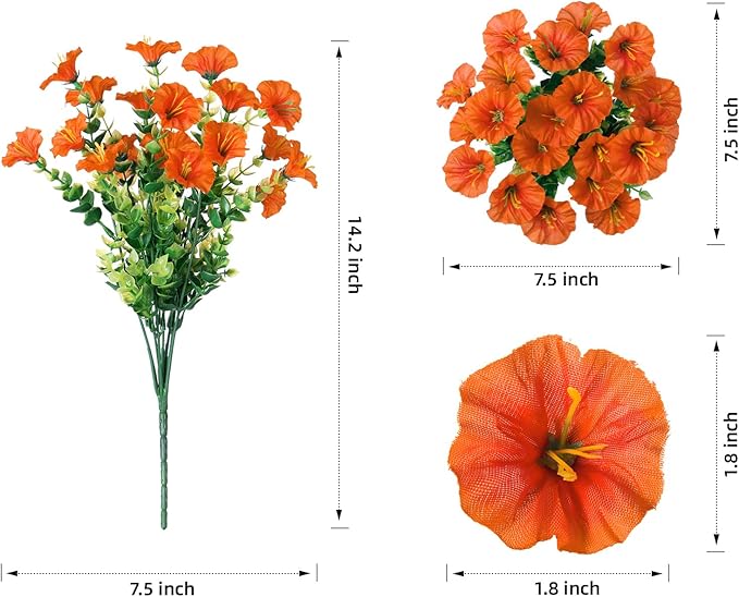 Fake Fall Flowers Artificial Flowers Plants - Image 6
