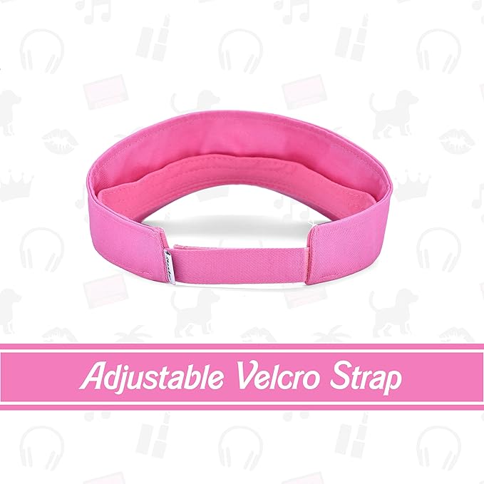 Shanker Golf - Birdie Women's Golf Visor - 100% Cotton Golf Visor for Ladies - Women's Golf Hat