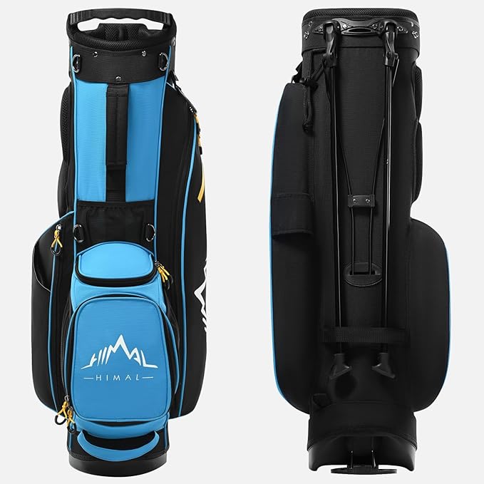 GoHimal 14-Way Golf Stand Bag, Golf Bag with Stand - Lightweight Durable Club Bag for Men & Women