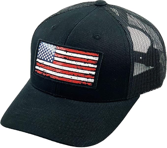 KBETHOS Flag USA America Military Thin Blue Line Thin Red Line Vintage Distressed Baseball Cap Dad Hat Unisex Adjustable…