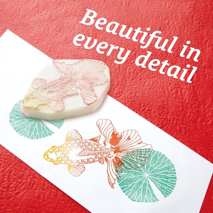 IROMOYO Stamp PAD, Traditional Japanese Ink Colour, Oil-Based Ink pad - Image 4
