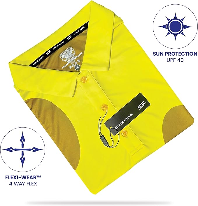 Funny Parody Golf Polo Shirt – Fun Movie Performance Quick Dry UPF Sun Protection Moisture Wicking Casual Wear Shocker Golf