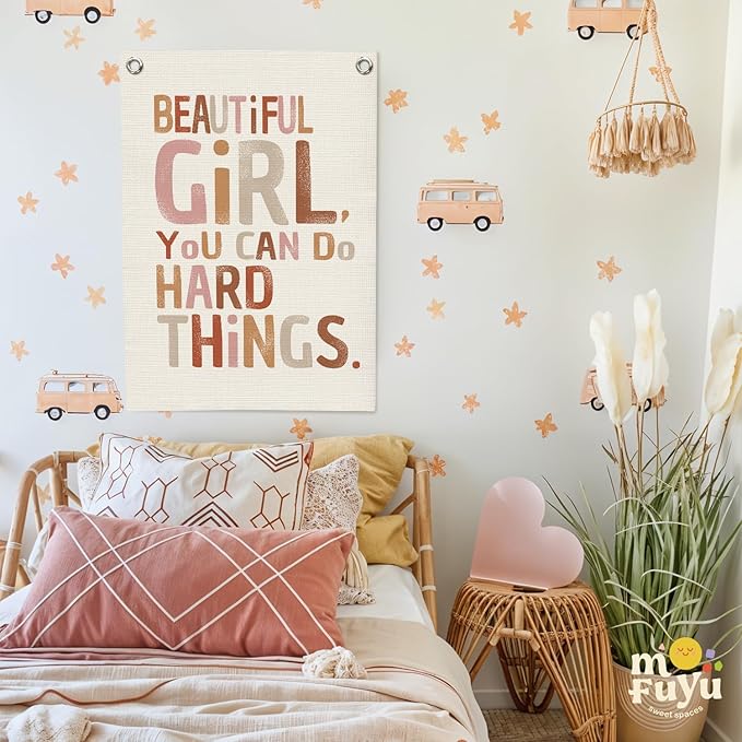 Girl Room Decor, Positive Affirmations Wall Decor, School Girl Style Classroom - Image 7