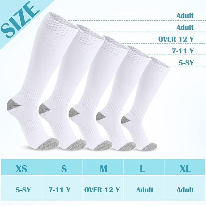 Haysandy 2 Pairs Baseball Softball Socks Athletic Soccer Football Sports Socks Over the Calf for Adult Men Women