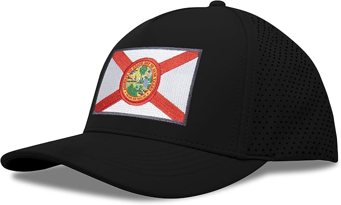 Performance Golf Hat – Adjustable Snapback Trucker Baseball Cap for Men & Women - Jetset Series