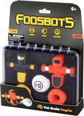 Fat Brain Toys Foosbots On The Go Tabletop Trickshot Game, 2 Player Soccer Toys by FatBrainToys