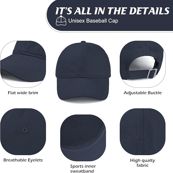 Baseball Cap for Women Men Golf Tennis Baseball Hat Youth Running hat Ponytail Cute Summer Ball Cap
