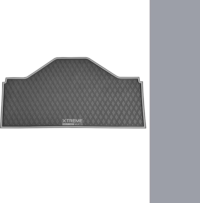 Xtreme MATS Evolution D5 Golf Cart Floor Mat Set - Rubber Double Diamond Design - Fits DMAX, D5, 2+2, 4F, 6F, Including Evolution Maverick and Ranger Trims