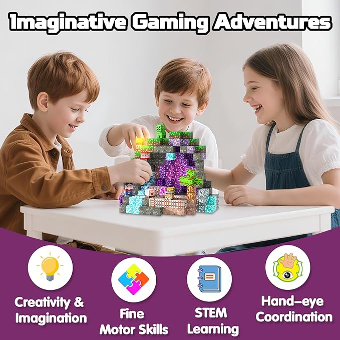 Magnetic Blocks, Stacking Magnets - Image 6